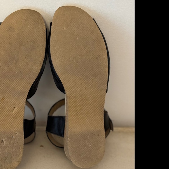 Wörishofer Perforated Sandals Style 711 (Black - Size 40) - Picture 3 of 6